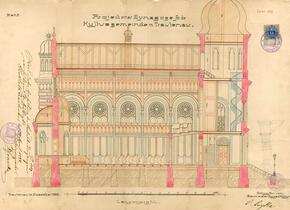 Trutnov, Persönlichkeiten, Konrad Kühn, Entwurf der Trutnover Synagoge